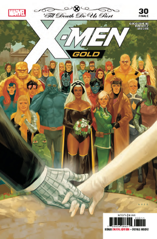 X-Men Gold #30 cover by Phil Noto